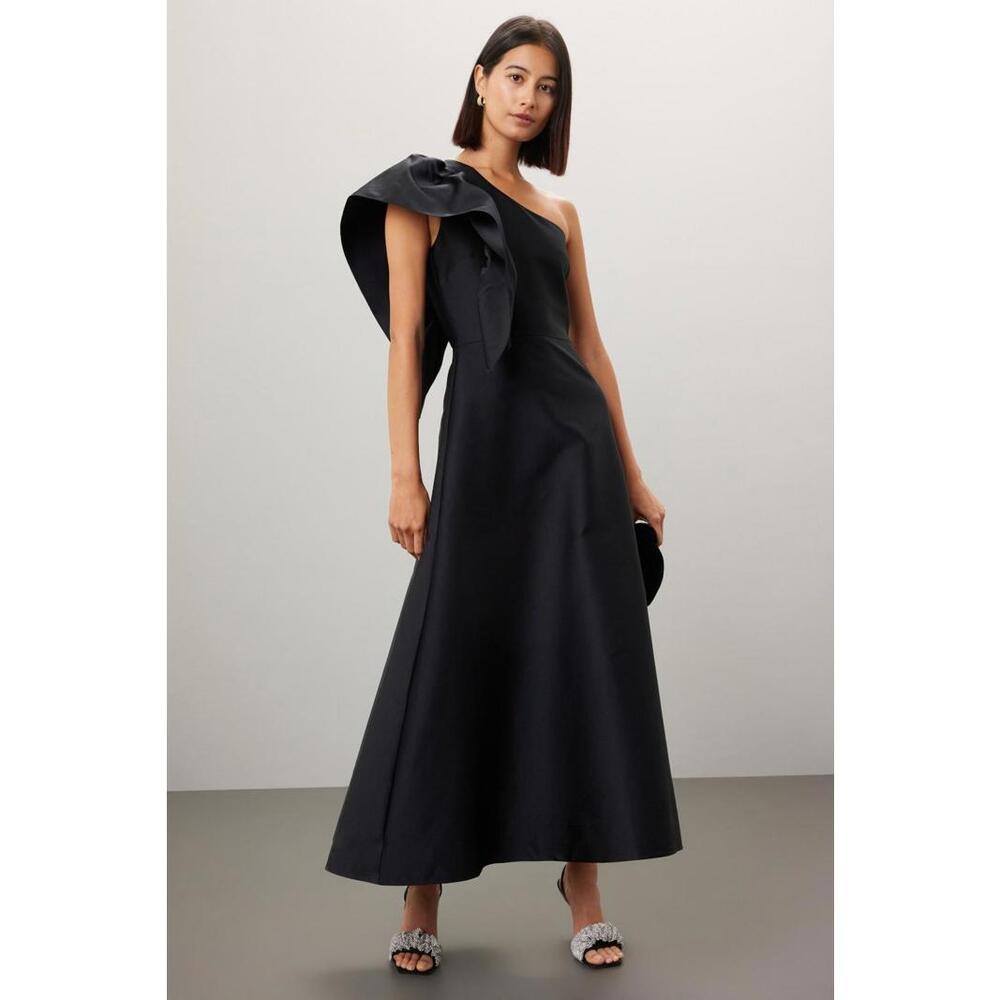 Dea Kudibal Black Flornette Dress Size XS with Stains